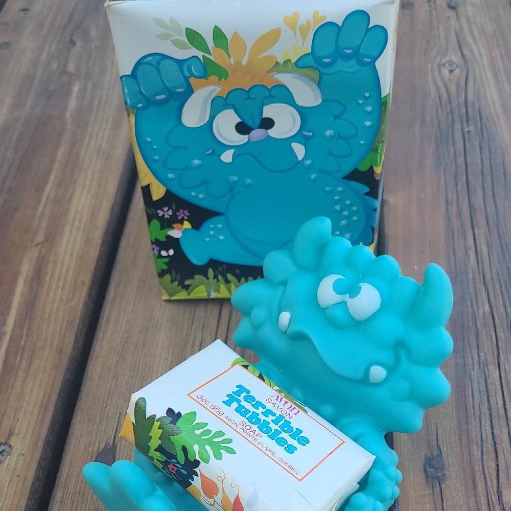 Terrible Tubbles Blue Monster by Avon